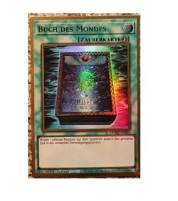 Book of Moon - MGED-DE039 - Premium Gold Rare 1st Edition Yugioh G - Image 1