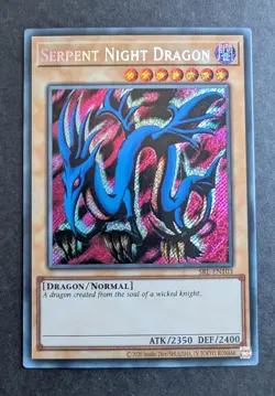 Yugioh Serpent Night Dragon SRL-EN103 Secret Rare 25th Anniversary Near Mint - Image 2