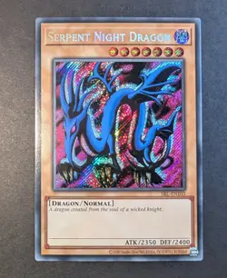 Yugioh Serpent Night Dragon SRL-EN103 Secret Rare 25th Anniversary Near Mint - Image 3