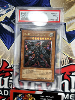 Yugioh PSA 9 Dark Lucius LV8 CDIP-EN011 1st Edition Ultimate Rare - Image 3