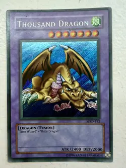 YuGiOh Thousand Dragon | MRD-143 | Unlimited Edition | Secret Rare | MP - Image 1