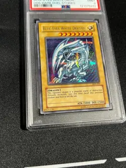 Blue-Eyes White Dragon DDS-001 PSA 9 Mint Yu-Gi-Oh! DDS Dark Duel Stories - Image 5
