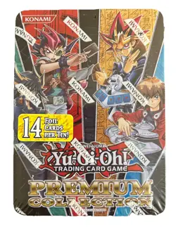 2012 Konami Yu-Gi-Oh! TCG Premium Collection Tin Brand New Factory Sealed! - Image 1