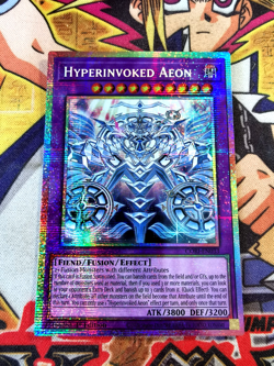 Hyperinvoked Aeon cori-en033 1st Edition (NEW) Starlight Rare Yu-Gi-Oh! - Image 1