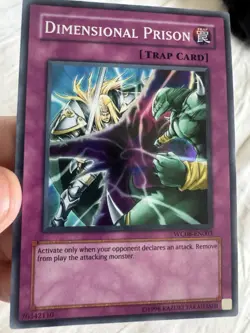 Yu-Gi-Oh Dimensional Prison Wc08-En003 Super Rare Game Promo LIGHT/NM. W SDMM + - Image 1