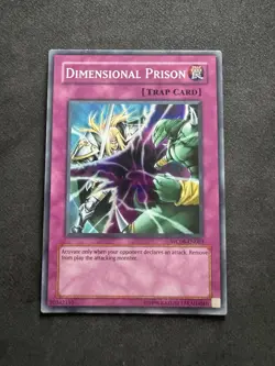 Yu-Gi-Oh Dimensional Prison Wc08-En003 Super Rare Game Promo - Image 1