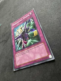 Yu-Gi-Oh Dimensional Prison Wc08-En003 Super Rare Game Promo - Image 2