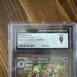 CGC 9 Gardevoir ex 245/198 SV01 Scarlet & Violet SIR Full Art Holo 2023 - Image 3