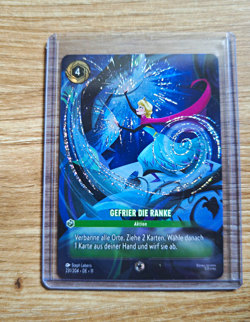 Disney Lorcana Gefrier die Ranke 231/204 Foil Kaltfolie Aktion DE Legendar - Image 1