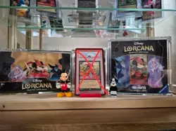 Disney Lorcana TCG the First Chapter Booster Box 1st Print CM1 ENO1 & Trove Box - Image 1