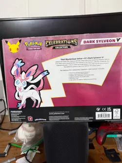 Pokemon Dark Sylveon V Celebrations Collection Box w/ Evolving Skies NEW SEALED 820650851773 - Image 3