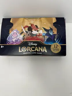 Disney Lorcana TCG the First Chapter Booster Box In-Hand, Sealed - Image 1