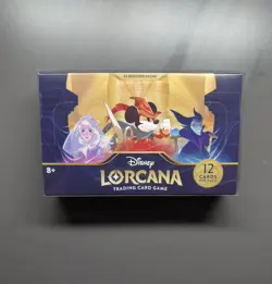 Disney Lorcana First Chapter Booster Box 24 Packs TCG Sealed 🇬🇧 + Acrylic Case - Image 1