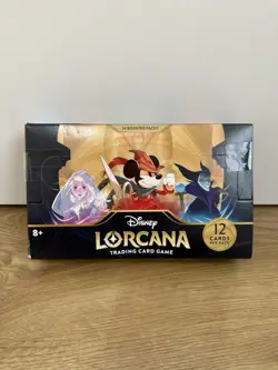 Disney Lorcana TCG the First Chapter Booster Box, New Sealed, English Edition - Image 1