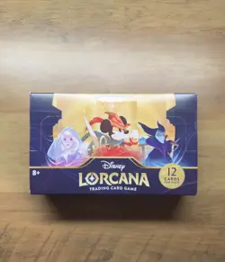 Disney Lorcana First Chapter Booster Box 24 Packs TCG Sealed 🇬🇧 + Acrylic Case - Image 3
