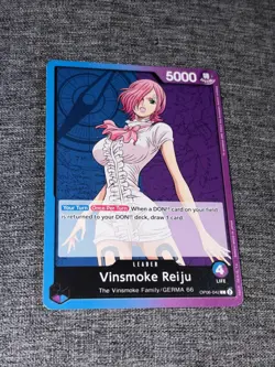 One Piece TCG Vinsmoke Reiju Wings of the Captain OP06-042 (Leader) - Image 1