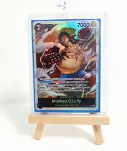 One Piece Card Game Monkey. D. Luffy OP04-090 V.1 Super Rare Near Mint - Image 1