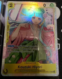 🔥 One piece TCG Kouzuki Hiyori [OP06 - OP06-106] Playset 4x cards 🔥 - Image 3