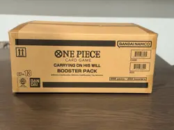 One Piece OP-13 Carrying On His Will 12 BOX BOOSTER BOX CASE Factory Sealed - Image 1