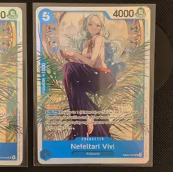 One Piece Card Game Nefeltari Vivi EB03-024 SR 4-Card Lot Foil English - Image 2