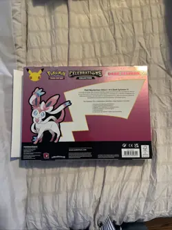 Pokemon TCG Celebrations Collection Box Dark Sylveon V ~ Factory Sealed - Image 2