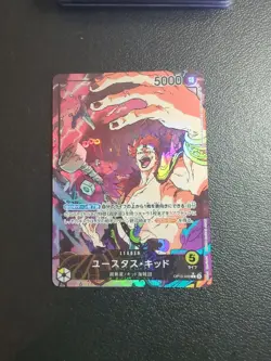 Eustass Captain Kid OP10-099 L Alt Art ONE PIECE Card NM Japanese Clean Copy - Image 1