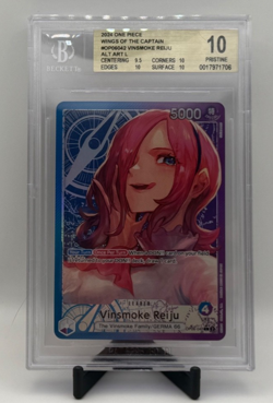 BGS 10 Pristine - Vinsmoke Reiju OP06-042 Alt Art Leader One Piece English!! - Image 1