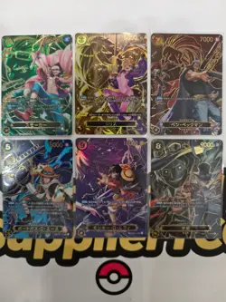 One Piece OP13 Carrying on His Will SP Complete Set Luffy Ace Lilith Beckman - Image 1