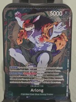 Arlong OP15-023 Alt Art Dash Pack One Piece OP15 Adventure on Kamis Island's NM - Image 1