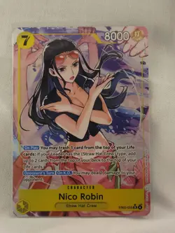 One Piece TCG Nico Robin Eb03-055 Alt Art - Image 1