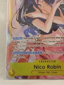 One Piece TCG Nico Robin Eb03-055 Alt Art - Image 5