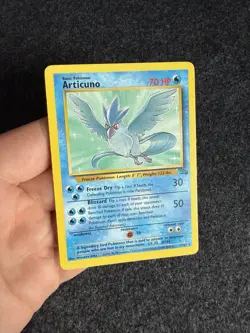 Pokemon Articuno Non Holo #17/62 - Fossil WOTC Set Mint Condition - Image 3