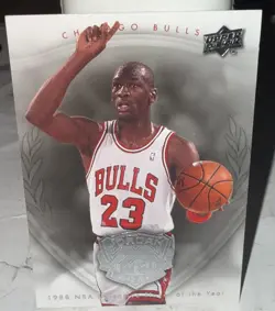 2008 Upper Deck Michael Jordan Chicago Bulls #14 NBA Basketball Insert Card VG - Image 1