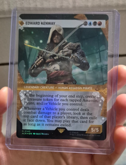 MTG - Edward Kenway - Assassin's Creed - #143 - Showcase Foil - Image 2