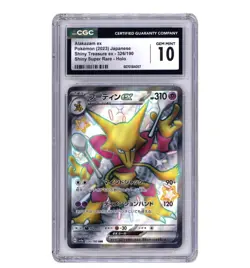 Alakazam ex 326/190 Shiny Treasure ex, Japanese CGC Gem Mint 10 - Image 1