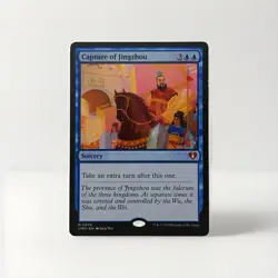Capture of Jingzhou MTG Commander Masters #79 Foil Blue Sorcery Mythic - Image 1