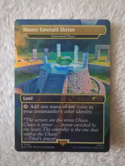 MTG Secret Lair Sonic the Hedgehog - Command Tower - Foil Borderless - Image 1