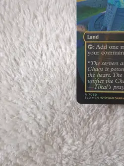 MTG Secret Lair Sonic the Hedgehog - Command Tower - Foil Borderless - Image 4