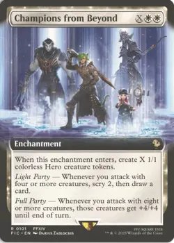 MTG Champions from Beyond Non-Foil Extended Art (101) Commander FINAL FANTASY NM - Image 1