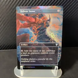 Fellwar Stone (Borderless) Commander Masters Foil NM - Image 1