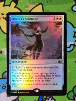 Sigarda's Splendor Foil Innistrad: Midnight Hunt Magic MTG MID - Image 1