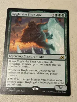 mtg Kogla the Titan Ape, Ikoria rare ape, unplayed - Image 1