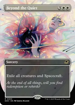 Beyond the Quiet (Borderless) - Edge of Eternities - 303 - NM - MTG - Image 1