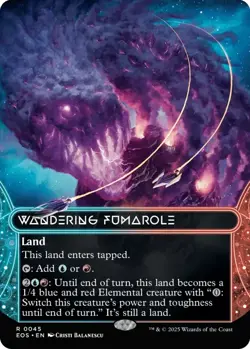 Wandering Fumarole - Edge of Eternities: Stellar Sights - 45 - NM - MTG - Image 1