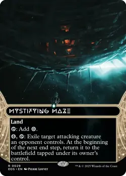 Mystifying Maze (Borderless) - Edge of Eternities Stellar Sights - 29 - NM - MTG - Image 1