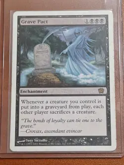 Magic: The Gathering Rare Grave Pact 8th Edition 137/350 - Image 2