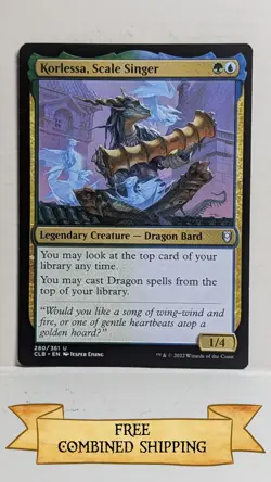 Korlessa, Scale Singer Commander Legends: Battle for Baldur's Gate Regular - Image 1