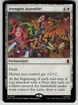 Avengers Assemble! Mythic Marvel Super Heroes 6 MTG Near Mint 2026 - Image 1