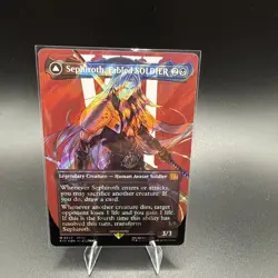 Sephiroth, Fabled SOLDIER (Borderless) (Surge Foil) Final Fantasy Foil - Image 1