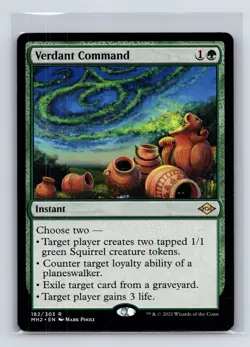 Modern Horizons 2 #182 Verdant Command - Image 1